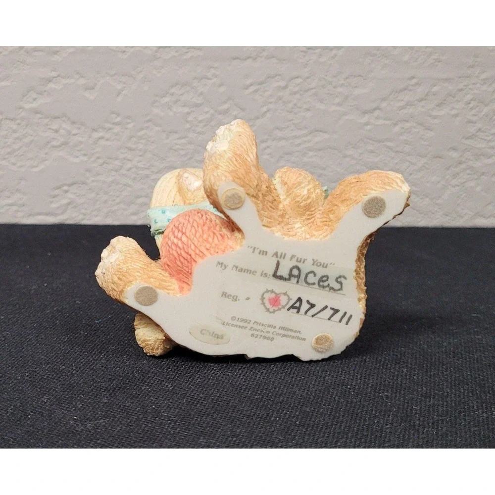 Enesco Calico Kittens Figurine I'm All Fur You #627968 (1992)
